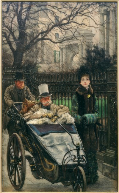 Rekonvaleszenter (Des Soldaten Tochter) von James Jacques Joseph Tissot