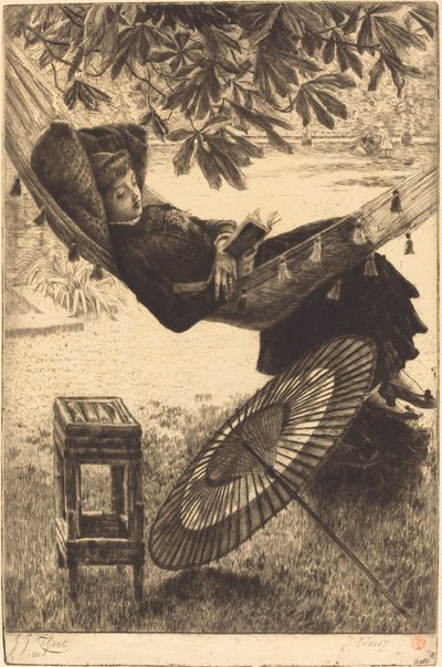 Die Hängematte von James Jacques Joseph Tissot