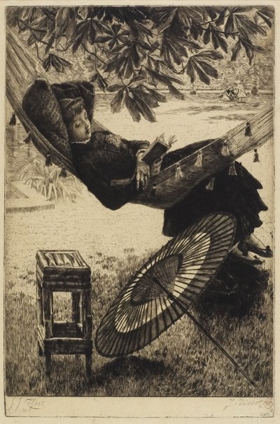 Die Hängematte von James Jacques Joseph Tissot