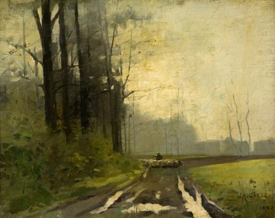 Landschaft in Frankreich von James McGavin Greig