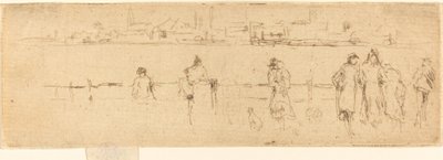 Eine Skizze am Ufer von James Abbott McNeill Whistler
