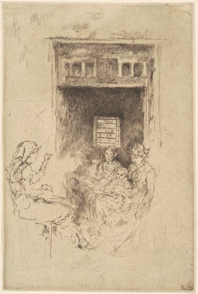 Perlenfädler von James Abbott McNeill Whistler