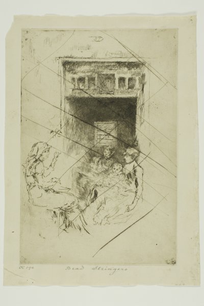 Perlenfädler von James Abbott McNeill Whistler