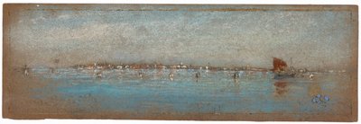Blau und Silber—Die Inseln, Venedig von James Abbott McNeill Whistler