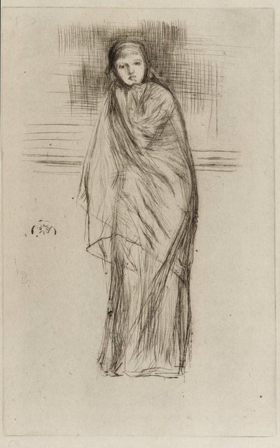 Verhülltes Modell von James Abbott McNeill Whistler