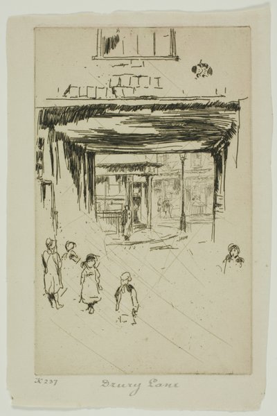 Drury Lane von James McNeill Whistler