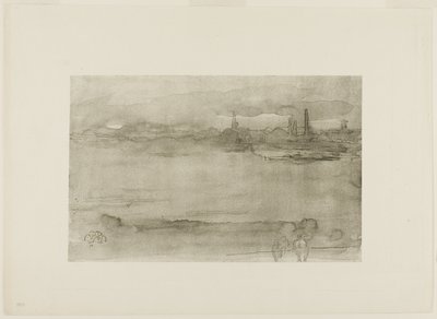 Früher Morgen von James Abbott McNeill Whistler