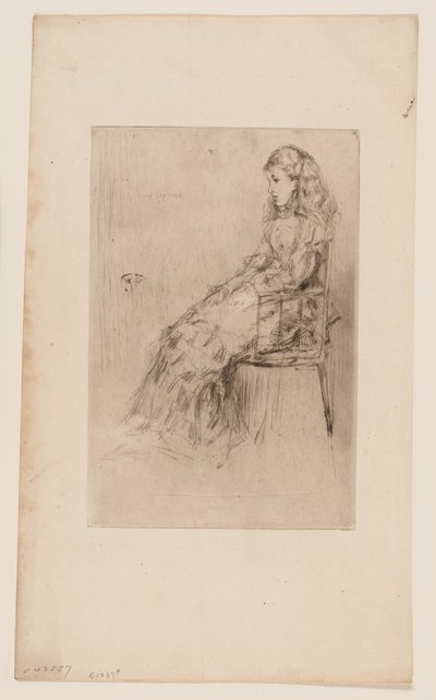 Fanny Leyland von James Abbott McNeill Whistler