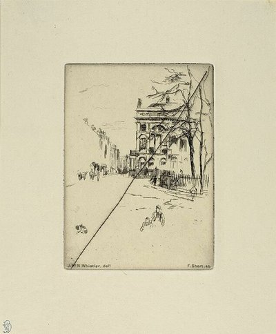 Fitzroy Square von James McNeill Whistler