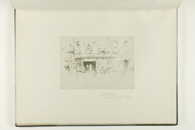 Kleiner Hof von James McNeill Whistler