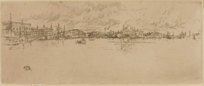 Langes Venedig von James Abbott McNeill Whistler