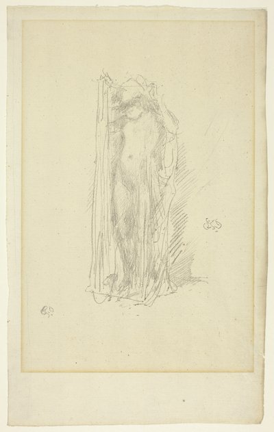 Modell Drapierung von James Abbott McNeill Whistler