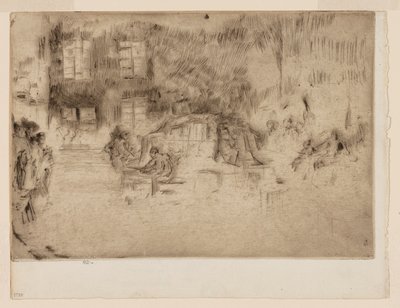 Murano - Glasofen von James Abbott McNeill Whistler