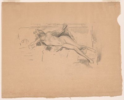 Nacktes Modell, liegend von James Abbott McNeill Whistler