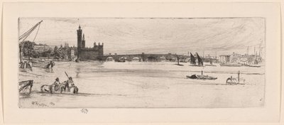 Alte Westminster-Brücke von James Abbott McNeill Whistler