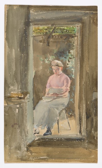 Rosa Note – Erbsen schälen von James Abbott McNeill Whistler