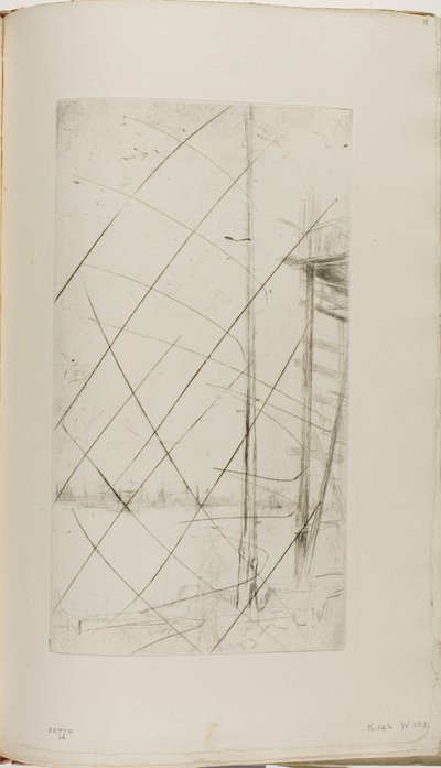 Werft, Liverpool von James McNeill Whistler