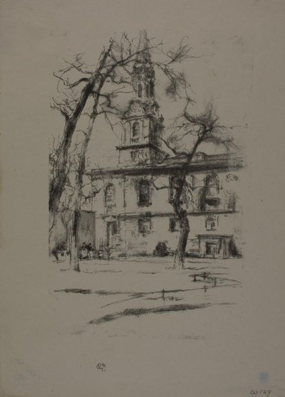 St. Giles-in-the-Fields von James Abbott McNeill Whistler