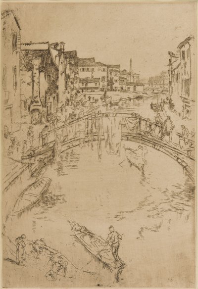Die Brücke, Santa Marta von James Abbott McNeill Whistler