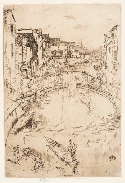 Die Brücke, Santa Marta von James Abbott McNeill Whistler
