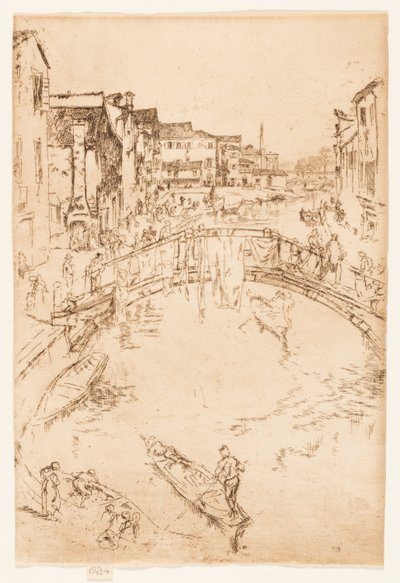 Die Brücke, Santa Marta von James Abbott McNeill Whistler