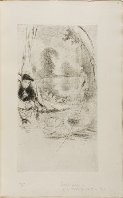 Das Lager von James Abbott McNeill Whistler