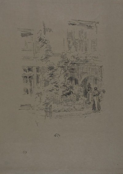 Die Gartenveranda von James Abbott McNeill Whistler