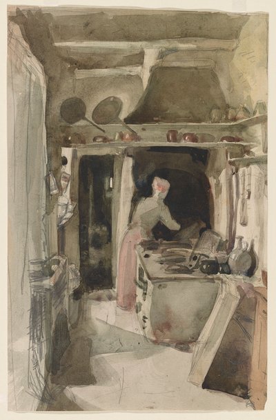 Die Küche von James Abbott McNeill Whistler