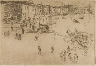Die Riva, Nr. 2 von James Abbott McNeill Whistler