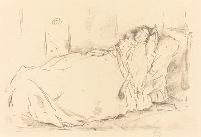 Die Siesta von James Abbott McNeill Whistler