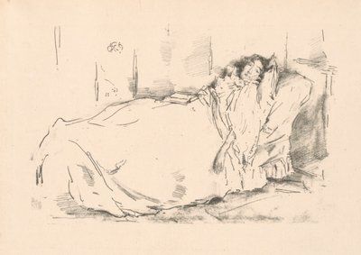 Die Siesta von James Abbott McNeill Whistler