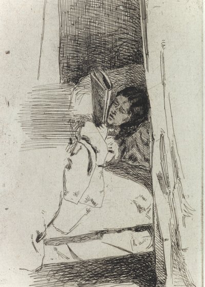 Der Pantoffel von James Abbott McNeill Whistler