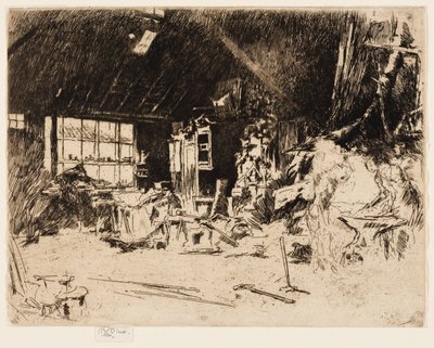 Die Schmiede von James Abbott McNeill Whistler