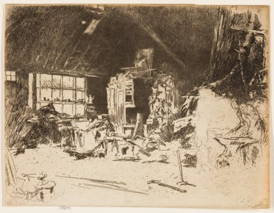 Die Schmiede von James Abbott McNeill Whistler