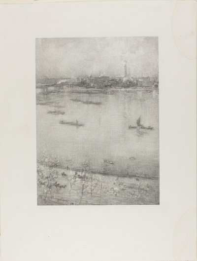 Die Themse von James Abbott McNeill Whistler