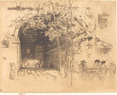 Das Traghetto, Nr. II von James Abbott McNeill Whistler