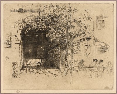 Das Traghetto, Nr. 2 von James Abbott McNeill Whistler