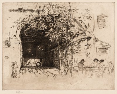 Das Traghetto, Nr. 2 von James Abbott McNeill Whistler