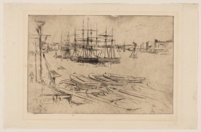 Wapping - Der Pool von James Abbott McNeill Whistler