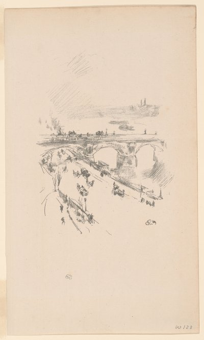 Waterloo-Brücke von James Abbott McNeill Whistler