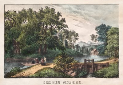 Sommermorgen, ca. 1838-72 von James Merritt Ives