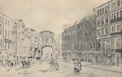 Westlich von Temple Bar, 1772, 1920 von James Miller