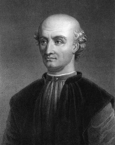 Donato Bramante, italienischer Renaissance-Architekt, 1836 von James Posselwhite