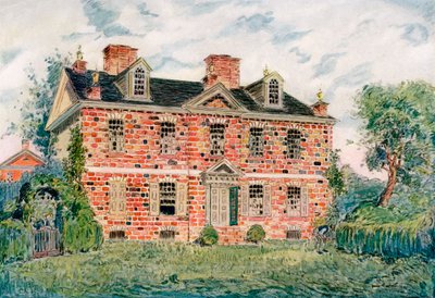 Cliveden, Germantown, Pennsylvania, USA, 18. Jahrhundert, 1921 von James Preston