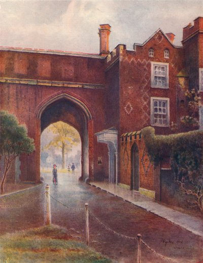 Tor des Richmond Palace, 1910, 1914 von James S Ogilvy