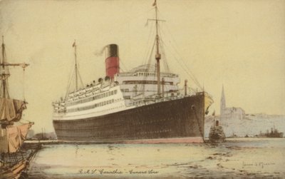 Cunard-Liner RMS Carinthia von James Scrimgeour Mann