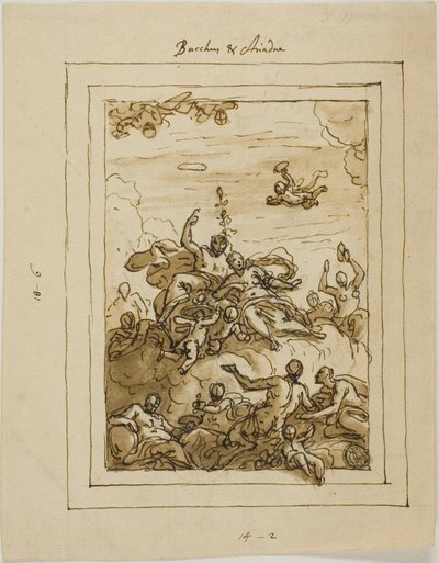 Bacchus und Ariadne von James Thornhill