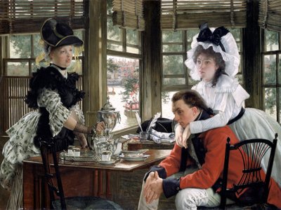 Schlechte Nachrichten Die Trennung von James Tissot