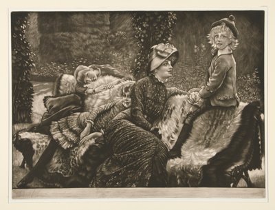 Die Gartenbank von James Tissot