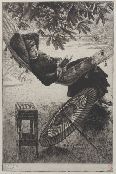 Die Hängematte, 1880 von James Tissot